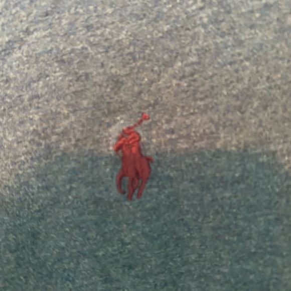 POLO RALPH LAUREN classic fit blue tee shirt size M - Picture 2 of 5